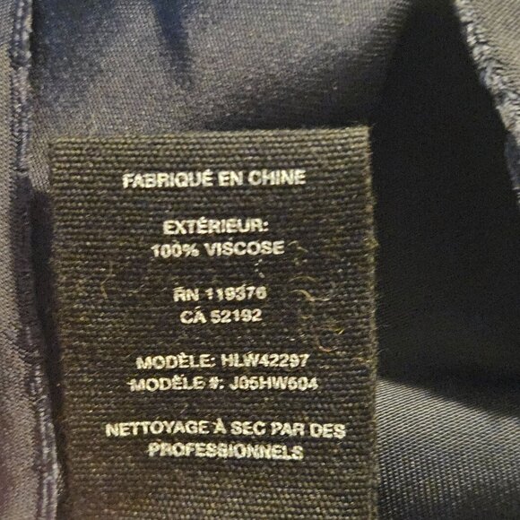 Helmut Lang Women’s Top Navy XS Minimalist Chic Normcore Athleisure Quiet Luxury - Picture 12 of 12